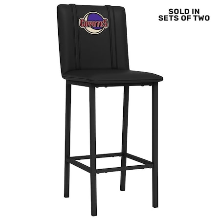 Dreamseat Bar Stool 500 with Arizona Coyotes Alternate Logo, 2PK XZ500BSDBLK-PSNHL42023A